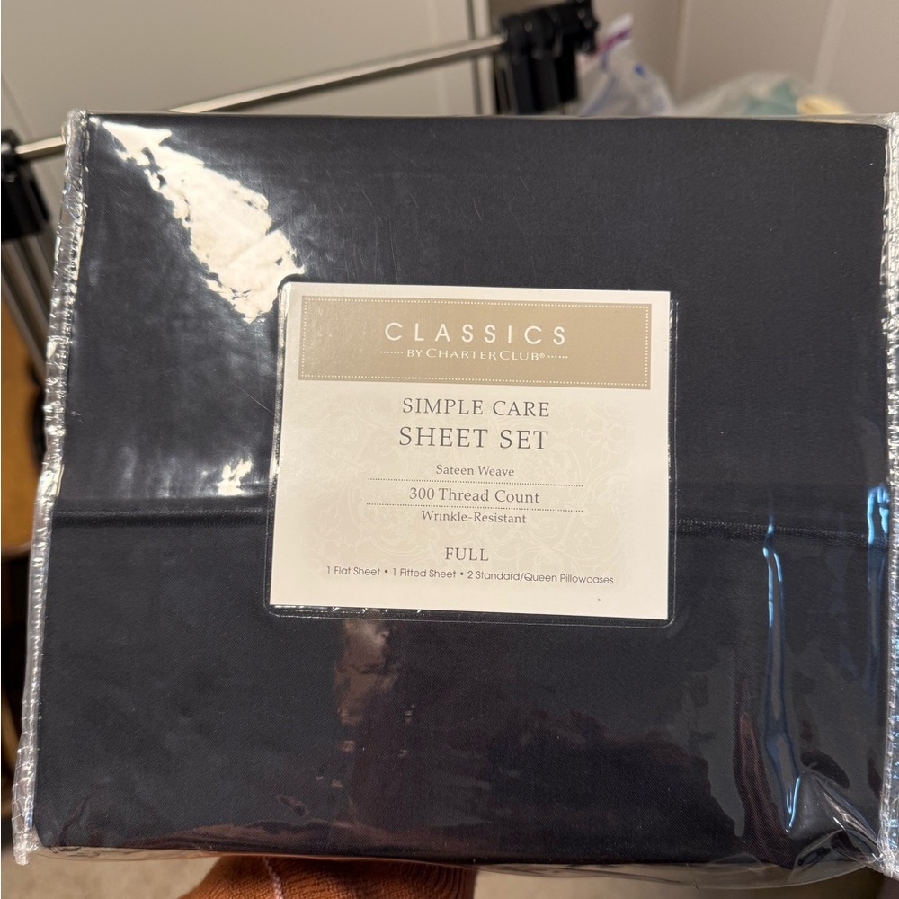 Charter Club Classics Dark Blue Sheet Set